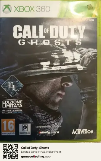 Call of Duty: Ghosts Xbox 360, Italy box front