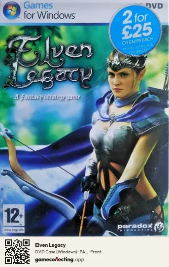 Elven Legacy Computer, PAL box front