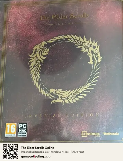 The Elder Scrolls Online Computer, PAL box front