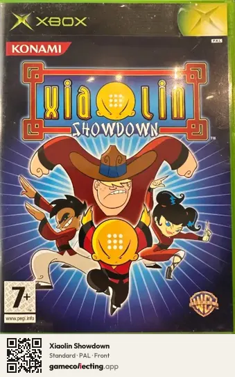 Xiaolin Showdown Xbox, PAL box front