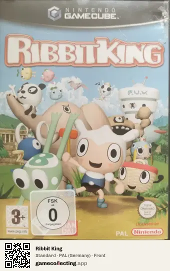 Ribbit King Nintendo GameCube, Germany box front