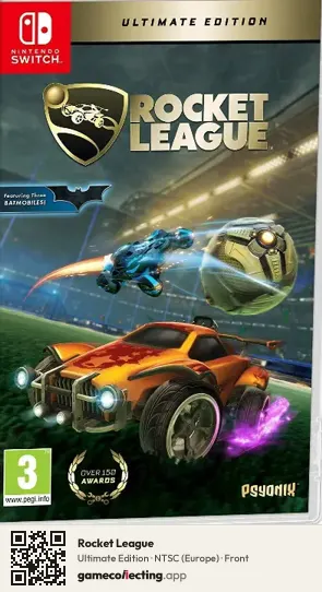 Rocket League Nintendo Switch, Europe box front