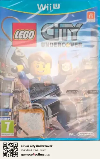 LEGO City Undercover Nintendo Wii U, PAL box front