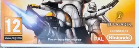 Star Wars: The Clone Wars: Republic Heroes, the PEGI square on its front
