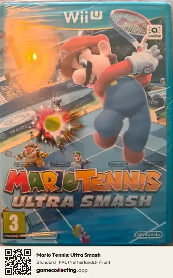 Mario Tennis: Ultra Smash Nintendo Wii U, Netherlands box front