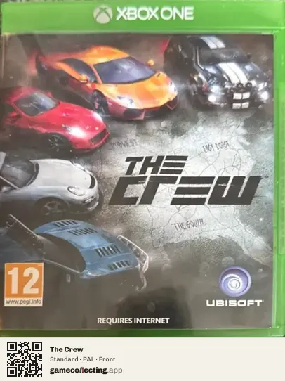 The Crew Xbox One, PAL box front