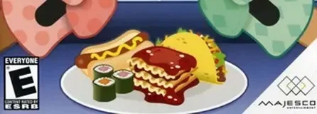 Cooking Mama: Cook Off, the ESRB box on its front