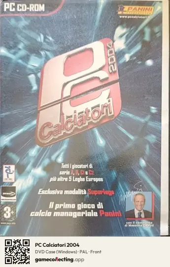 PC Calciatori 2004 Computer, PAL box front