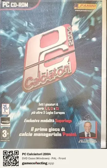 PC Calciatori 2004 Computer, PAL box front