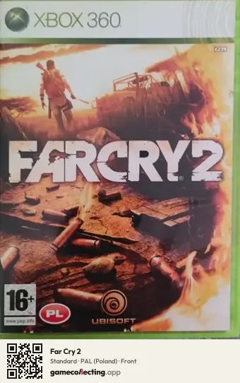 Far Cry 2 Xbox 360, Poland box front