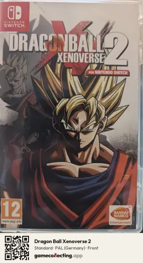 Dragon Ball Xenoverse 2 Nintendo Switch, Germany box front
