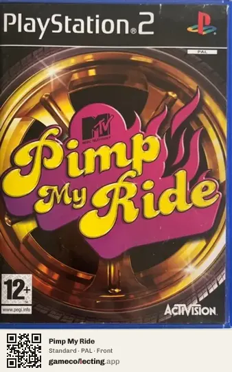 Pimp My Ride PlayStation 2, PAL box front