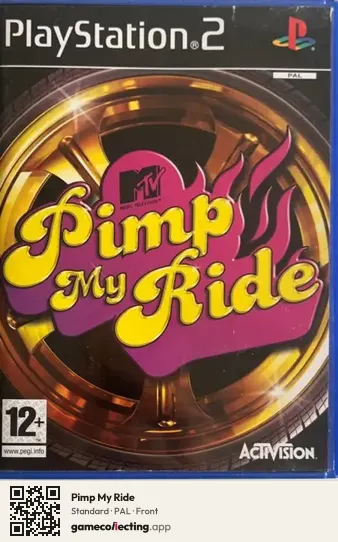 Pimp My Ride PlayStation 2, PAL box front