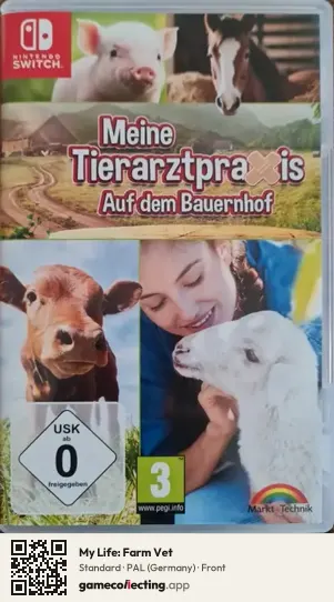 My Life: Farm Vet Nintendo Switch, Germany box front