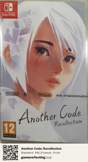 Another Code: Recollection Nintendo Switch, France box front