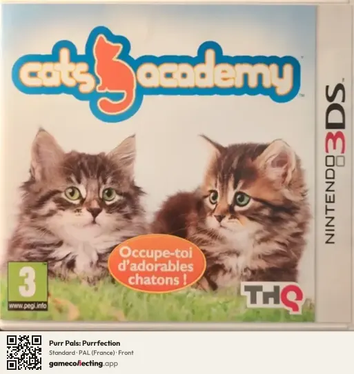 Purr Pals: Purrfection Nintendo 3DS, France box front