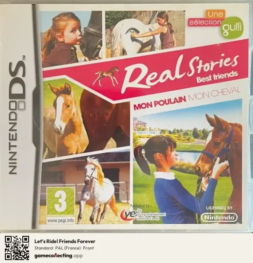 Let's Ride! Friends Forever Nintendo DS, France box front