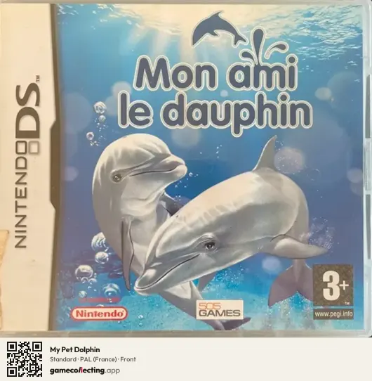 My Pet Dolphin Nintendo DS, France box front