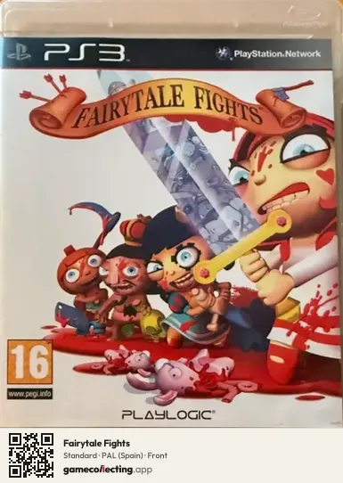 Fairytale Fights PlayStation 3, Spain box front