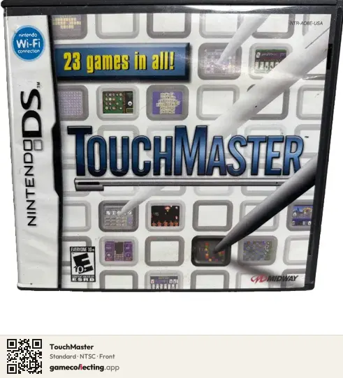 TouchMaster Nintendo DS, NTSC box front