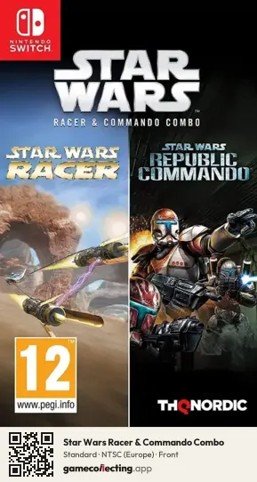 Star Wars Racer & Commando Combo Nintendo Switch, Europe box front