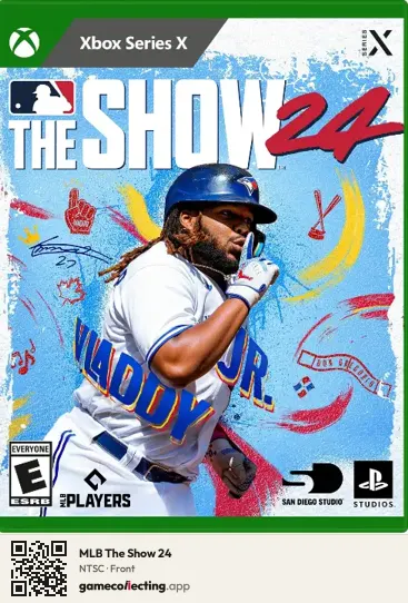 MLB The Show 24 Xbox Series X, NTSC box front