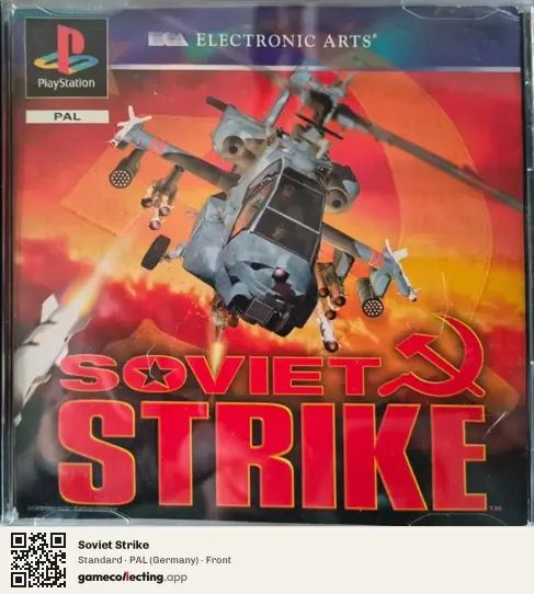 Soviet Strike PlayStation, Germany box front
