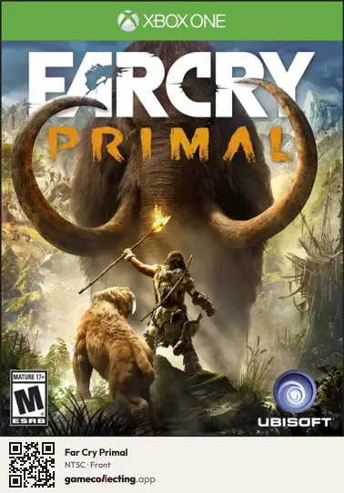 Far Cry Primal Xbox One, NTSC box front