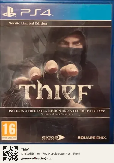 Thief PlayStation 4, Nordic countries box front