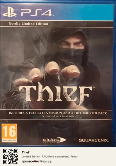 Thief PlayStation 4, Nordic countries box front