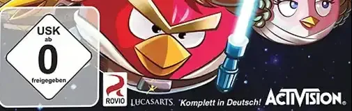 Angry Birds Star Wars, the USK square on its front