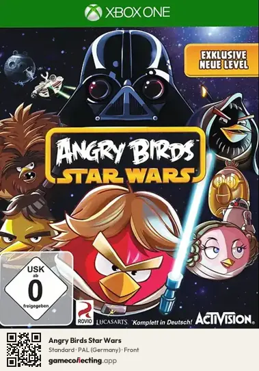 Angry Birds Star Wars Xbox One, Germany box front