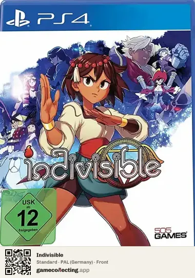 Indivisible PlayStation 4, Germany box front