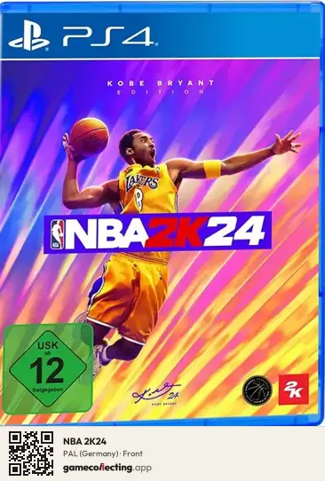 NBA 2K24 PlayStation 4, Germany box front
