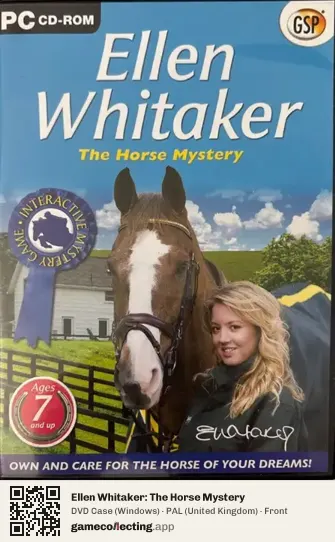 Ellen Whitaker: The Horse Mystery Computer, United Kingdom box front