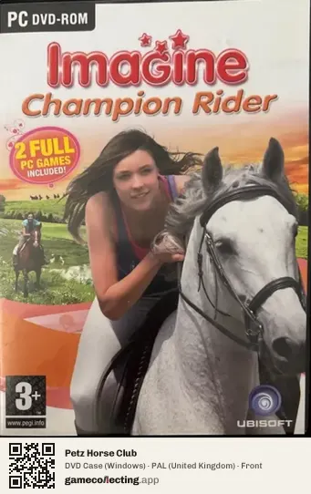 Petz Horse Club Computer, United Kingdom box front
