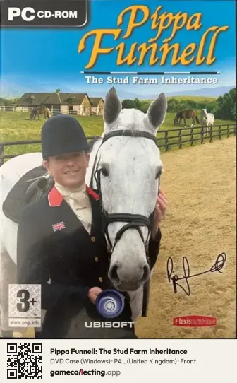 Pippa Funnell: The Stud Farm Inheritance Computer, United Kingdom box front