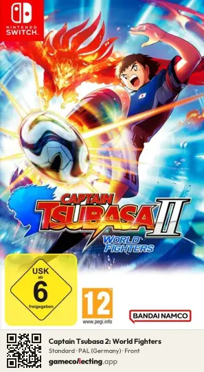 Captain Tsubasa 2: World Fighters Nintendo Switch, Germany box front