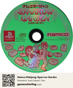 Namco Mahjong: Sparrow Garden PlayStation, Asia disc