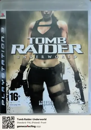 Tomb Raider: Underworld PlayStation 3, Poland box front