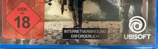Tom Clancy's The Division 2, the USK square on its front
