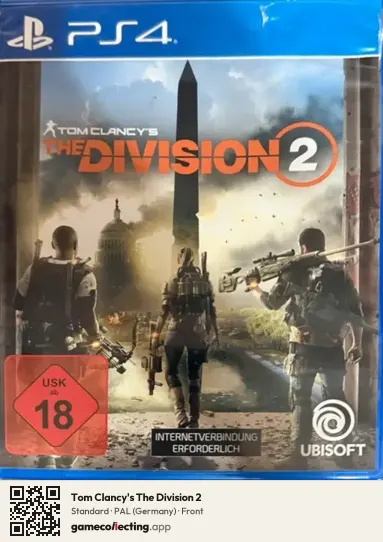 Tom Clancy's The Division 2 PlayStation 4, Germany box front