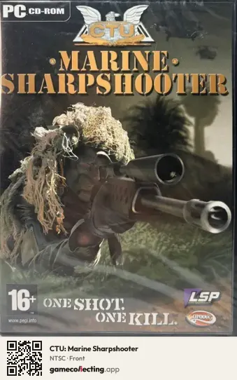 CTU: Marine Sharpshooter Computer, NTSC box front