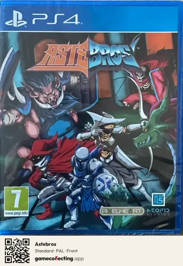 Astebros PlayStation 4, PAL box front
