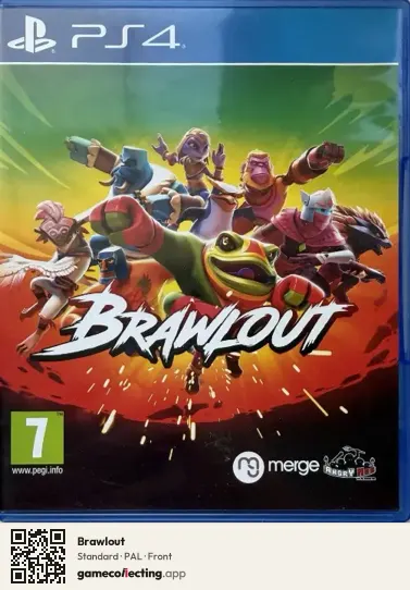 Brawlout PlayStation 4, PAL box front
