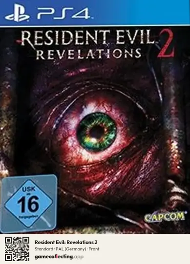 Resident Evil: Revelations 2 PlayStation 4, Germany box front