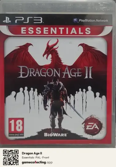 Dragon Age II PlayStation 3, PAL box front