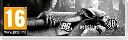 Batman: Arkham City, the PEGI square on its front