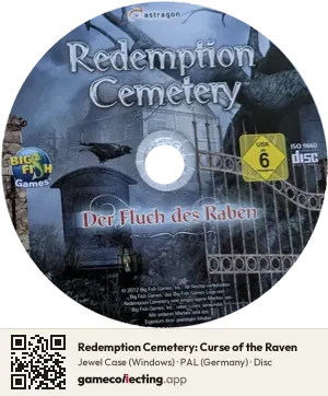 Redemption Cemetery: Curse of the Raven Computer, PAL disc