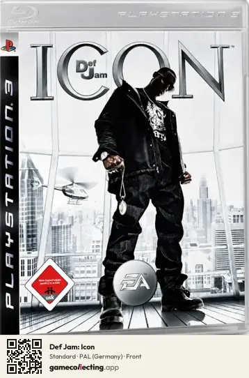 Def Jam: Icon PlayStation 3, Germany box front